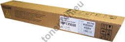 Oryginalny Toner Ricoh MP C3502 Yellow (841652) Print Cartridge Yellow MP C3502E