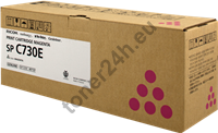 Oryginalny Toner Ricoh SP C730 Magenta (407137) Print Cartridge Magenta SP C730