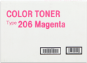 Toner Type 206 Magenta (CT206MGT/400996) Color Toner Type 206 Magenta