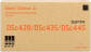 Toner NRG DSc428/DSc435/DSc445 Yellow (DT445YLW/888357) OEM