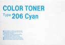 Toner Type 206 Cyan (CT206CYN/400995) Color Toner Type 206 Cyan
